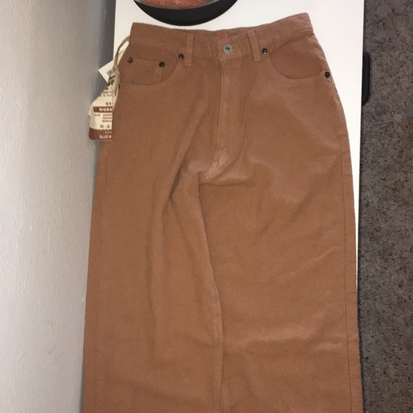 Brown textured jeans from Japan - Picture 3 of 6